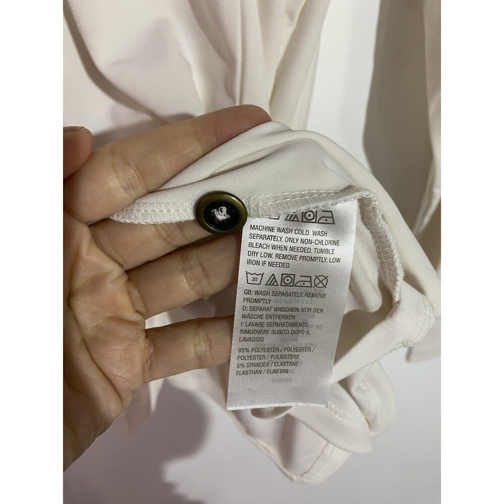 Susan Graver Tunic Top XL Liquid Knit Quite Luxury Office Old Money Timeless - Picture 7 of 10